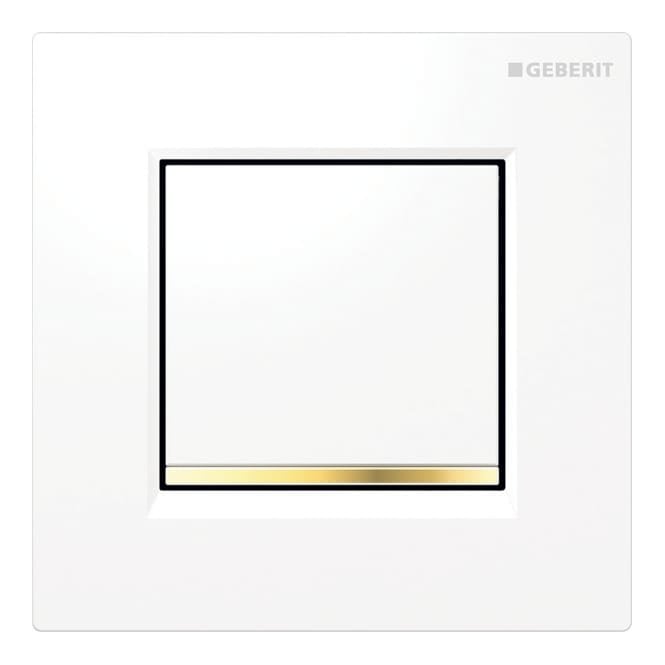 Geberit  eberit Pneumatic Urinal Control - Type 20 - White/Gold/White