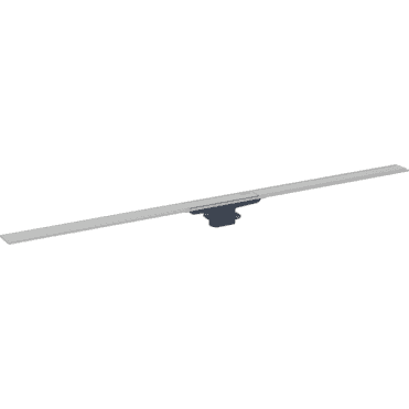 Geberit eberit Shower Channel - 1300mm - Polished Metal / Brushed Metal (Thin) For Mosaics*