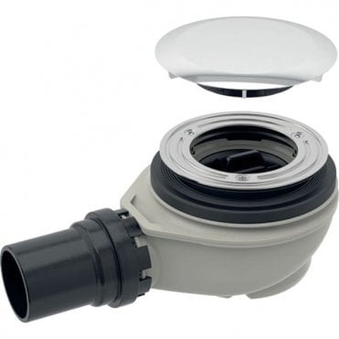 Geberit eberit Shower Drain with cover 50mm - Gloss chrome plated
