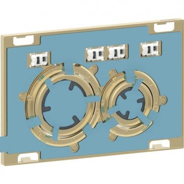 Geberit eberit Sigma50 - Dual Flush - Customisable / Brass