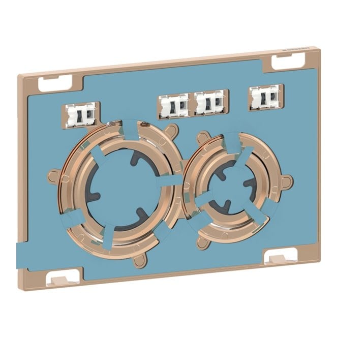 Geberit  eberit Sigma50 - Dual Flush - Customisable / Red Gold