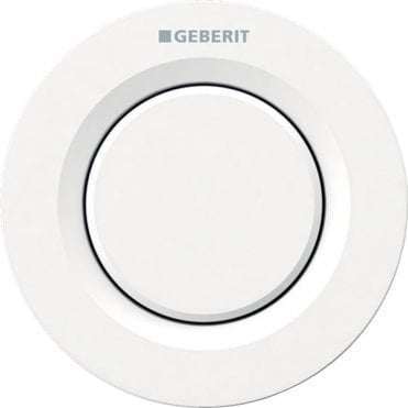 Geberit eberit Single Flush Button Pneumatic Type 01 - For Use With Sigma 80mm Concealed Cistens- White
