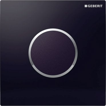 Geberit Geberit eberit Touchless Urinal Control - Sigma10 - Black / Gloss Chrome / Black