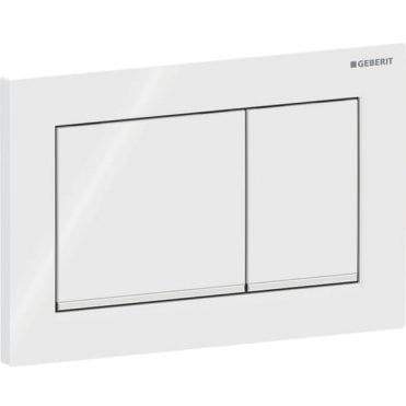 Geberit Omega20 - White / Gloss Chrome / White