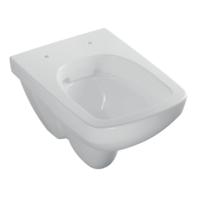 Geberit  Selnova Compact Rimless Wall Hung Square Pan - White