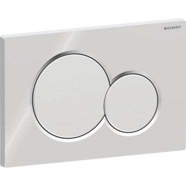 Geberit Sigma01 - Gloss Chrome / Matt Chrome