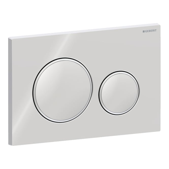Geberit  Sigma20 - Gloss Chrome / Matt Chrome / Gloss Chrome