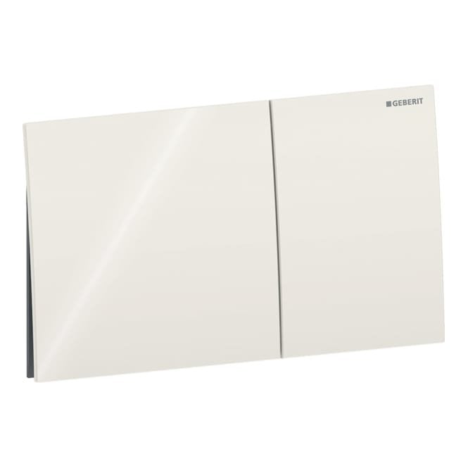 Geberit  Sigma70 - Dual Flush - Glass Sand Grey