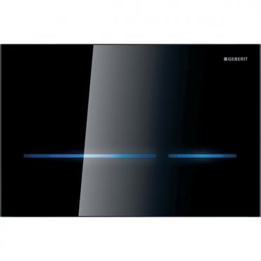 Geberit Sigma80 - Black Glass