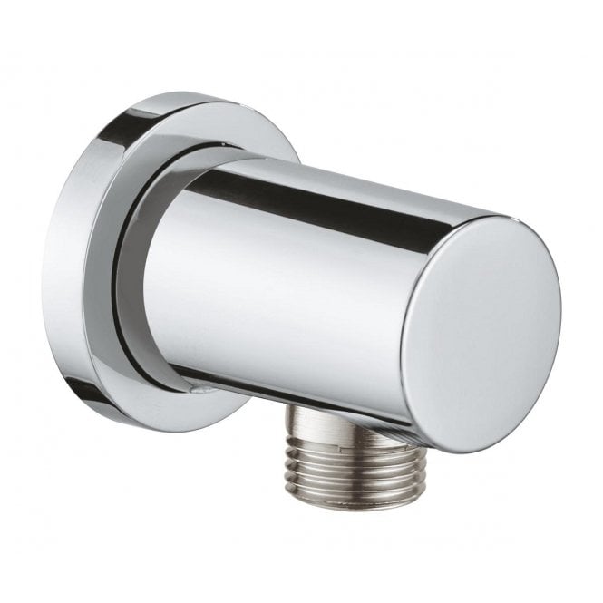 Grohe  27057 Minimalist Elbow Circular Plate - Chrome