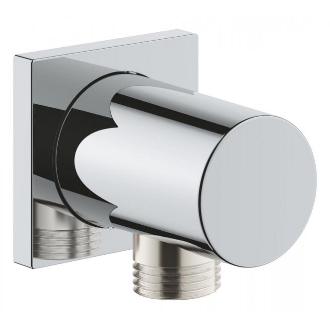 Grohe  27076 Minimalist Elbow Square Plate - Chrome
