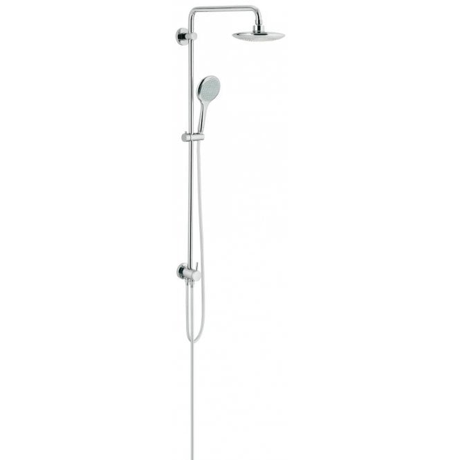 Grohe  27430000 Rainshower System Solo Chrome Div 9, 4L, 400 Arm 27430000