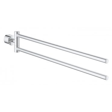 Grohe Atrio Double .Towel Bar. Pivotable