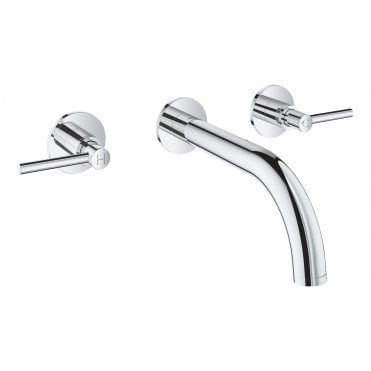 Grohe Atrio Three Hole Basin Mixer 1/2" S Size 20662000