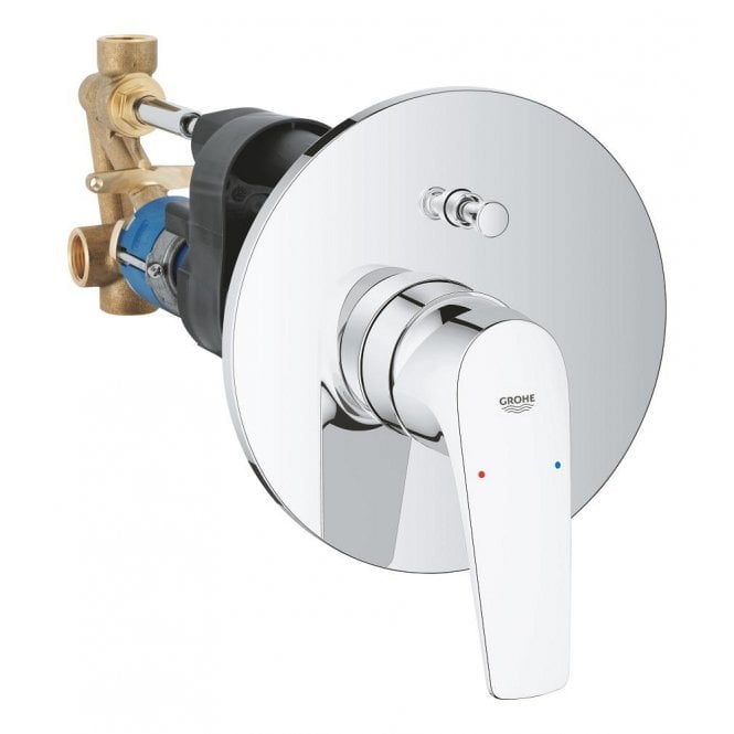 Grohe  Bauflow Ohm Set Conc. Bath Wall 29113000