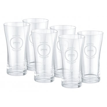 GROHE Blue glasses (6 pieces) 40437000