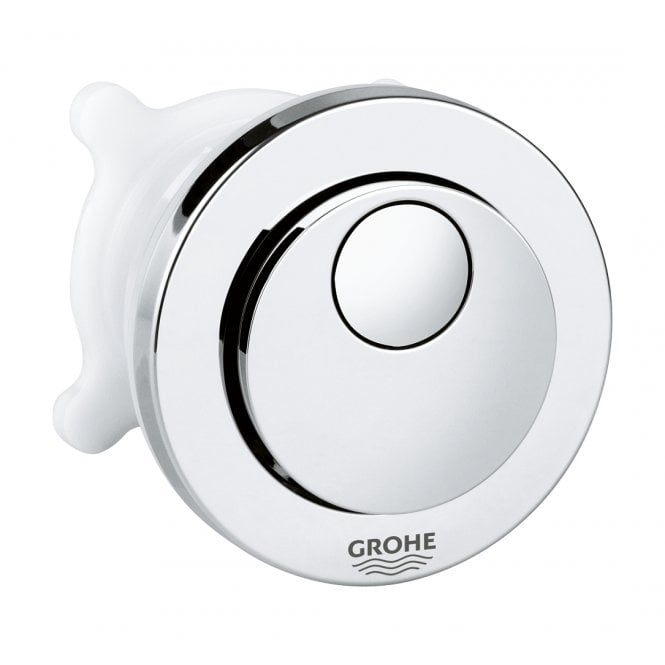 Grohe  Dual Flush Actuation, Circle - Chrome