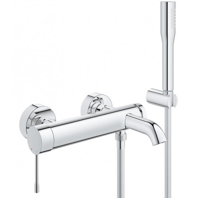 Grohe  Essence+ One Hole Mixer Bath Exposed W. Shower Set