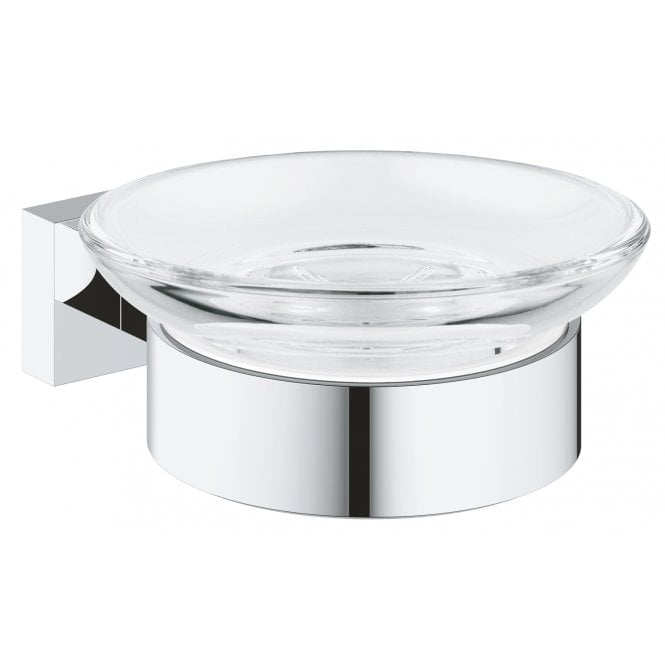 Grohe  Essentials Cube Soap Dish With Holder 40754001