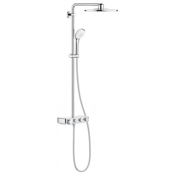 Grohe  Euph Smartctrl 310 Shower System-Thermostatic- Round - Chrome