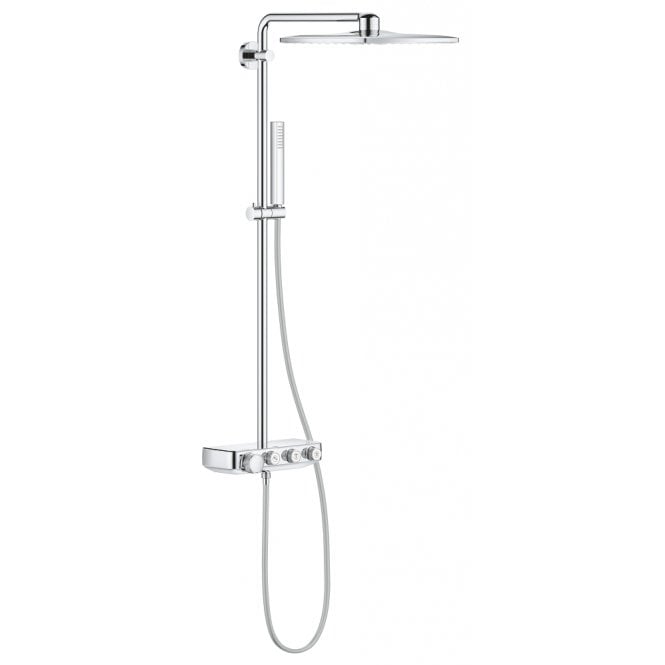Grohe  Euph Smartctrl 310 Shw Sys Thermostatic- Square 26508000