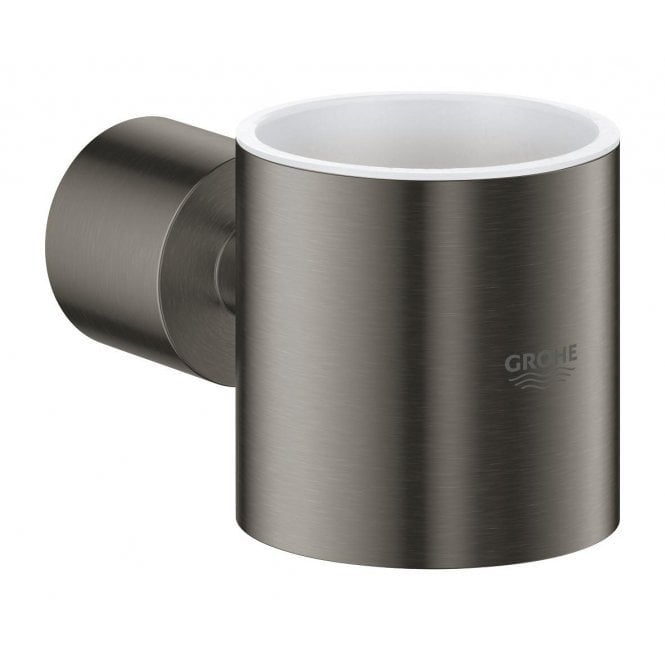 Grohe  Glass Holder - Hard Graphite Brushed