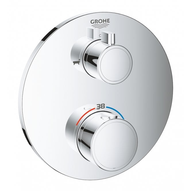 Grohe  Grohtherm 2-Way Aquadimmer Bath/Shower - Chrome
