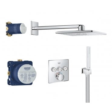 Grohe Grt Smartcontrol Thermostatic Bundle Square 3Sc 34804000