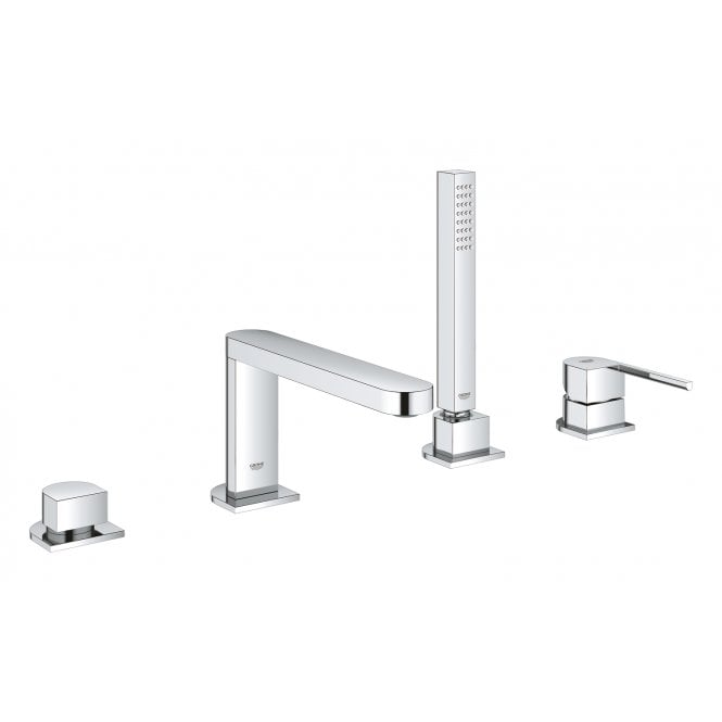 Grohe  Plus 4 Hole Rim Mounted Bath Mixer