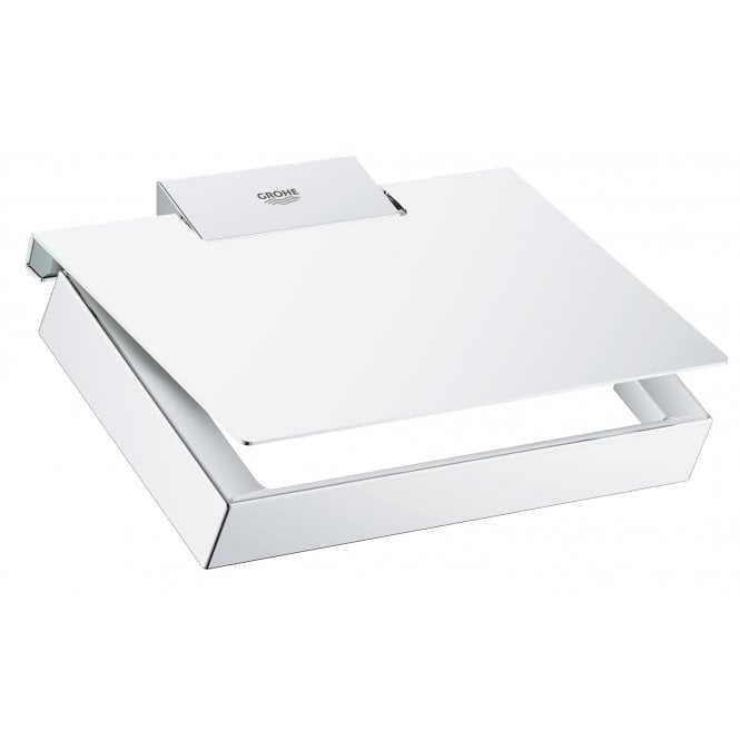 Grohe  Selection Cube Paper Holder W/Cover 40781000