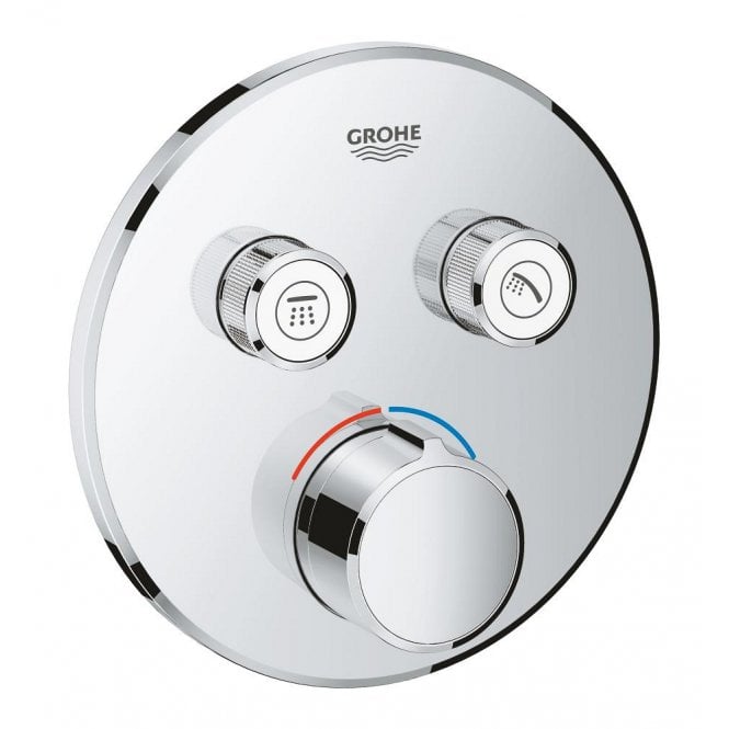 Grohe  Smartcontrol Mixer Trim Set Round 2Sc - Chrome