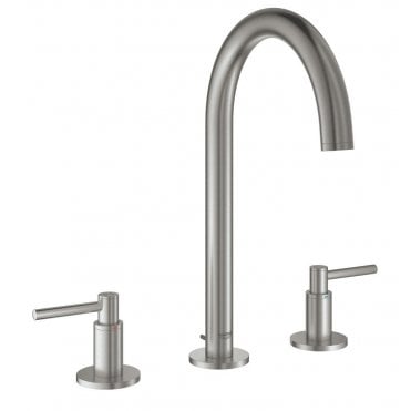 Grohe Three-Hole Basin Mixer 1/2" M-Size Deck Mounted 20009DC3