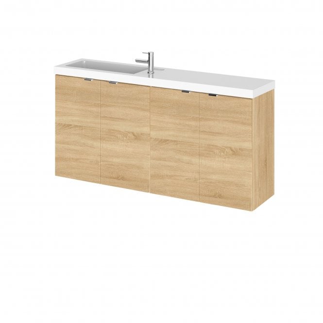 Hudson Reed  1000mm Combination Vanity Compact Natural Oak CBI343