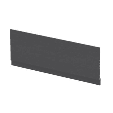 Hudson Reed 1700mm Bath Front Panel & Plinth Graphite Grey MPC2205
