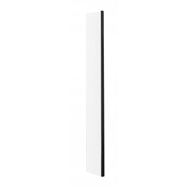 Hudson Reed 215mm Return Screen With Black Profile