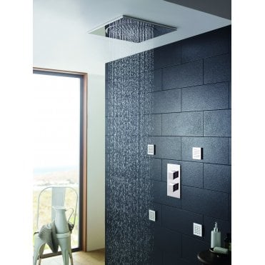 Hudson Reed 370mm Ceiling Tile Fixed Shower Head