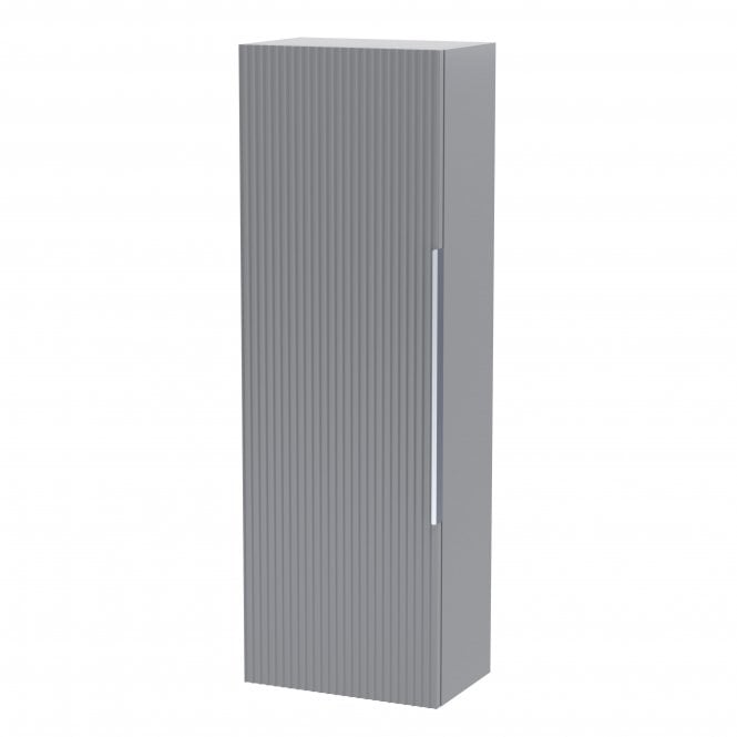 Hudson Reed  400mm Tall Unit Satin Grey FLU262