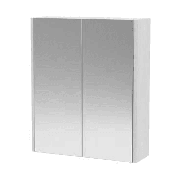 Hudson Reed 600mm Mirror Unit (50>50) White Ash NPF2117