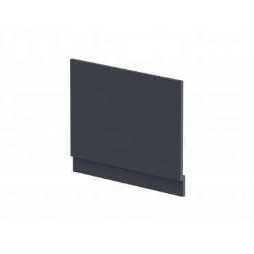 Hudson Reed 700mm Bath End Panel & Plinth Satin Anthracite BPR1411
