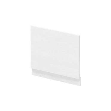 Hudson Reed 700mm Bath End Panel & Plinth White Ash MPC2111