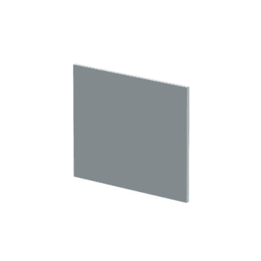 Hudson Reed 700mm Shower Bath End Panel Coastal Grey MPC2331