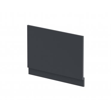 Hudson Reed 800mm Bath End Panel Satin Anthracite BPR1413