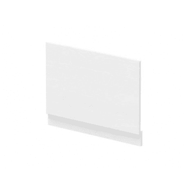 Hudson Reed 800mm Bath End Panel White Ash MPC2113