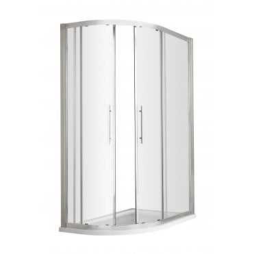 Hudson Reed Apex 1000 x 800mm Offset Quadrant