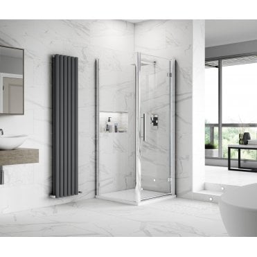 Hudson Reed Apex 900mm Side Panel Chrome M90EP-E8