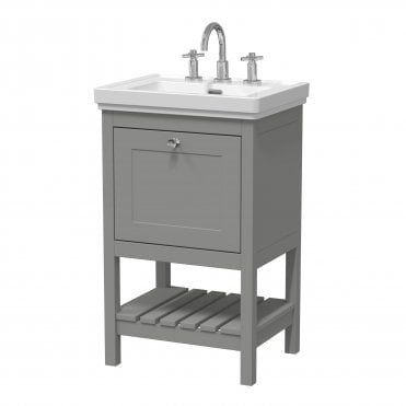 Hudson Reed Bexley 500mm Floor Standing Vanity & Basin 3TH BEX223B