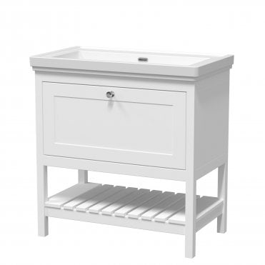 Hudson Reed Bexley 800mm Floor Standing Vanity & Basin 0TH BEX127H