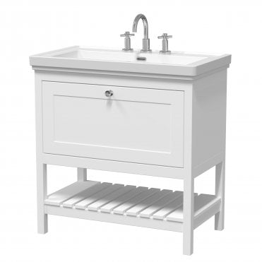 Hudson Reed Bexley 800mm Floor Standing Vanity & Basin 3TH BEX127B