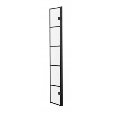 Hudson Reed Black Framed 300mm Wetroom Swing Screen