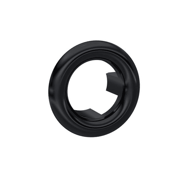 Hudson Reed  Black Overflow Cover